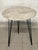 Service Table with White Marble Top, 1950s For Sale - Image 6 of 15