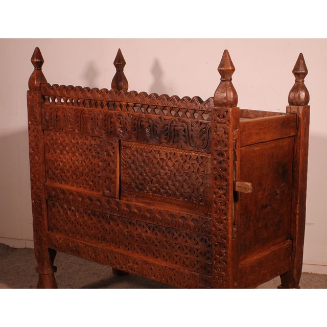 Wood 19th Century Afghan Chest For Sale - Image 7 of 14