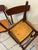1960s Leather and Teak Dining Chairs from Schiønning & Elgaard, 1960, Set of 4 For Sale - Image 5 of 7