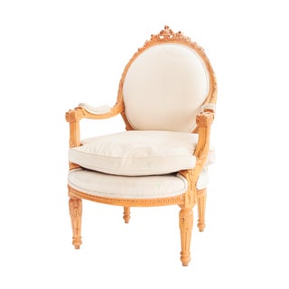 French Antique Arm Chair For Sale