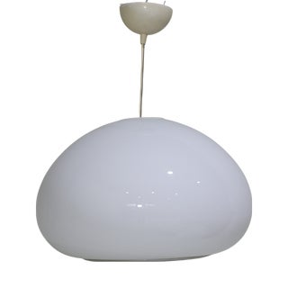 Black and White Pendant Lamp by Achille Castiglioni for Flos, 1960s For Sale