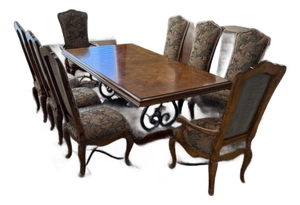 Century Furniture 9-Piece "Casa Collection" Dining Set - Table & 8 Verona Chairs