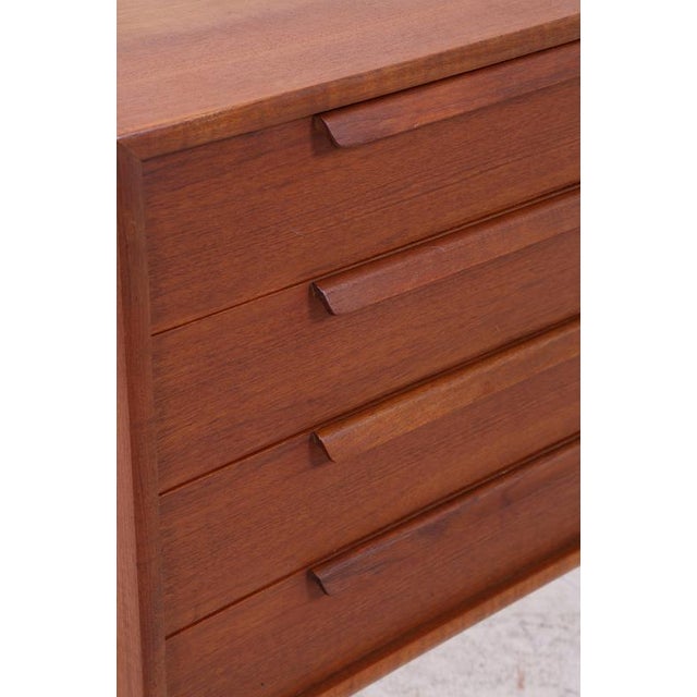 Mid-Century Teak Chest of Drawers from WK Furniture For Sale - Image 10 of 13