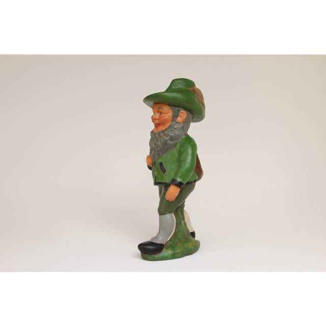 Vintage Clay Garden Gnome by Balzer & Bock, 1960s For Sale - Image 4 of 8