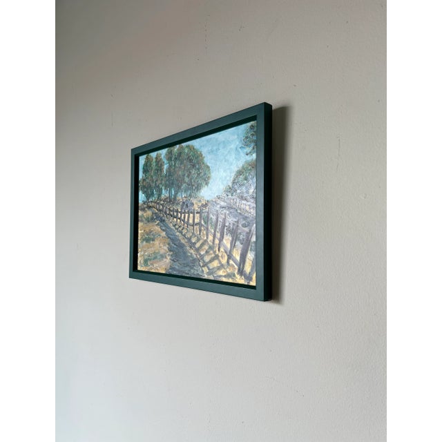 B. Charlow Impressionist Landscape Oil Painting, Framed For Sale - Image 4 of 12