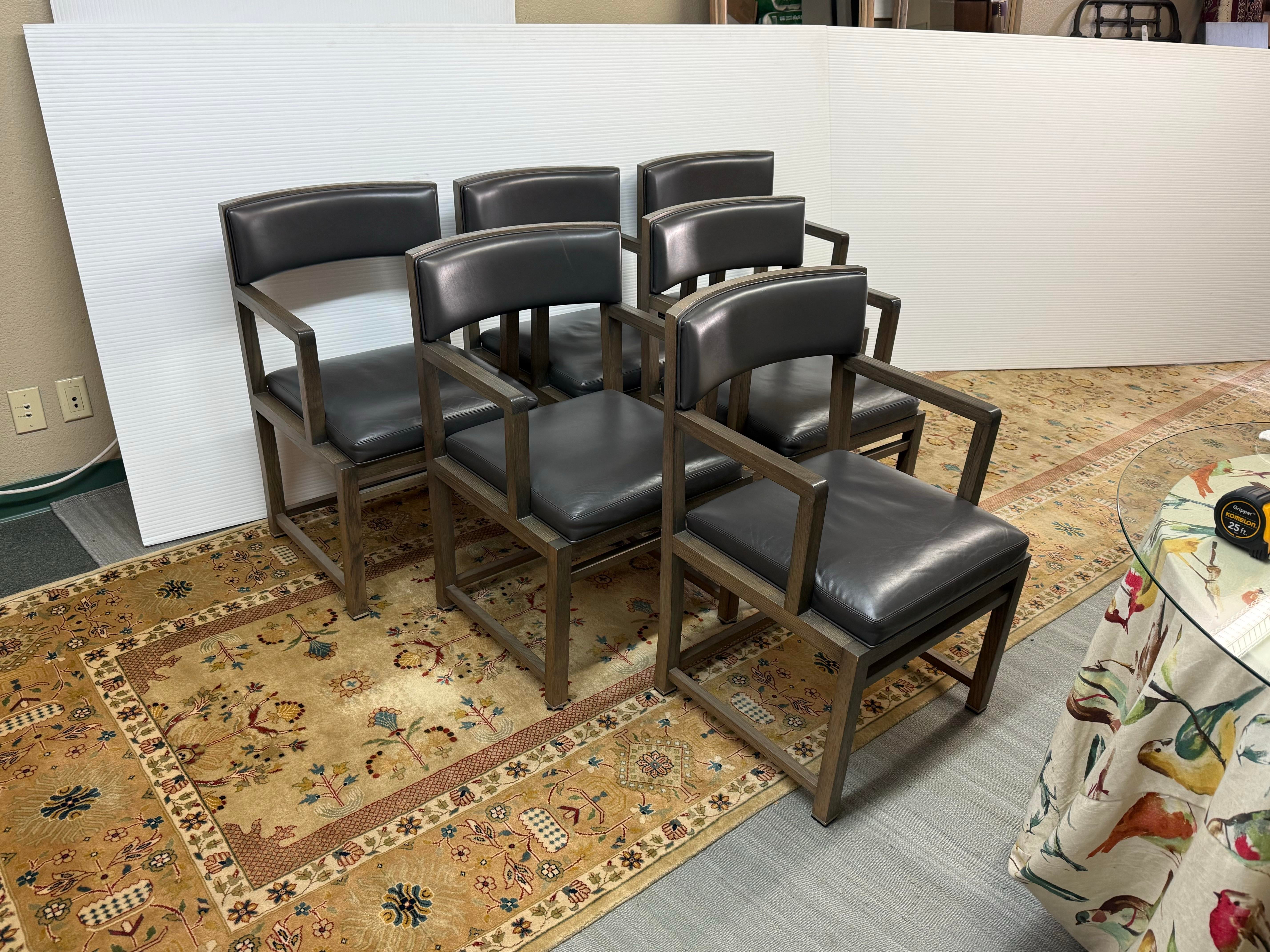 Antonio Citterio for Maxalto + B&b Italia Simplice Leather Arm