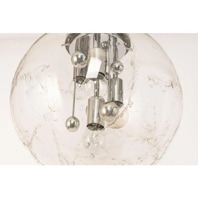 Large Sputnik Big Ball Pendant by Doria, Germany, 1970s For Sale - Image 9 of 13
