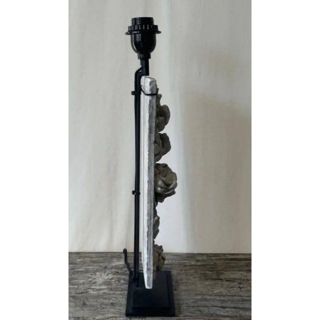 Sculpture Materials Late 19th Century Table Lamp From From Plaster Moulding For Sale - Image 7 of 7
