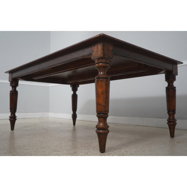 1980s Ralph Lauren British Classics Style Cherry Dining Table For Sale - Image 5 of 18