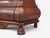 Dutch Baroque Style, Large Bombe Bookcase, Burr Walnut, Glass, England, 1940s For Sale - Image 13 of 15