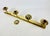 Metal Mid-Century Modern Italian Brass Adjustable Spotlight Ceiling Lamp from J.J. Ghidini, 1970s For Sale - Image 7 of 14