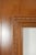 Wood Vintage Victorian Full Size Wooden Mantel With Mirror For Sale - Image 7 of 9