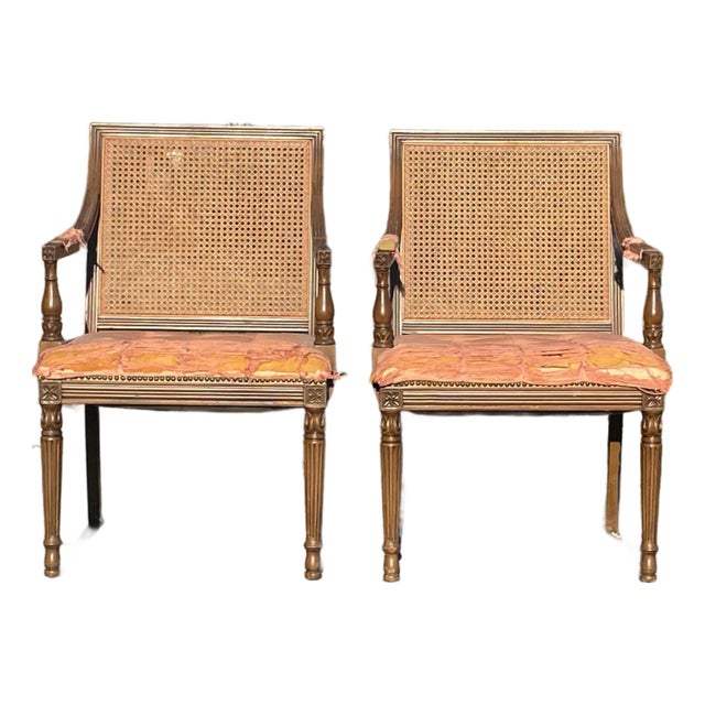 Louis XVI Style Chairs - A Pair For Sale