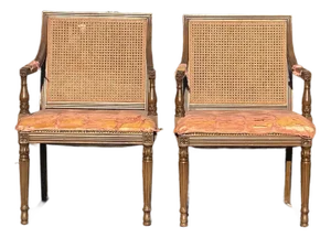 Louis XVI Style Chairs - A Pair