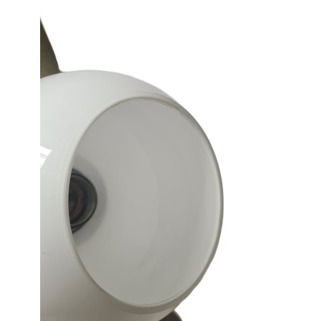 The wall lamp was produced in Poland in the 1950s. It is preserved in good condition. Up to 250V (Europe/UK Standard).The...
