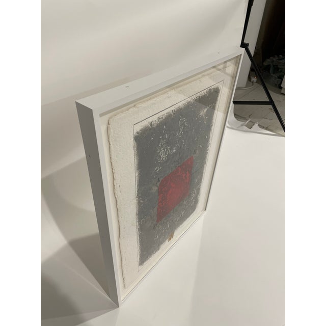 Contemporary James Coignard “Riposte” 1991 Signed Carborundum Etching For Sale - Image 3 of 4