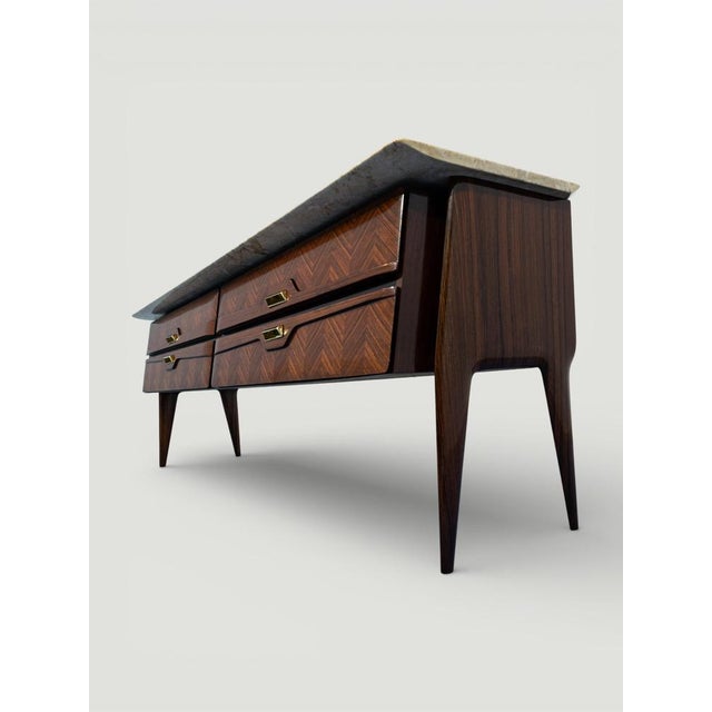 Mid-Century Sideboard or Chest of Drawers from La Permanente Mobili Cantù, 1950s For Sale - Image 4 of 18
