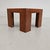 Small Square Walnut Coffee Table, 1970s For Sale - Image 6 of 18