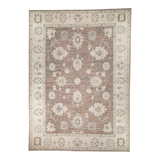 Oushak Rug 10' x 13'10" #21381 For Sale