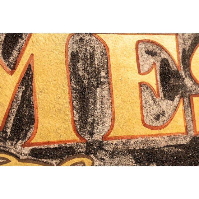 Late 20th Century Mesa Store Home Furnishing Smaltz Trade Sign For Sale - Image 5 of 8