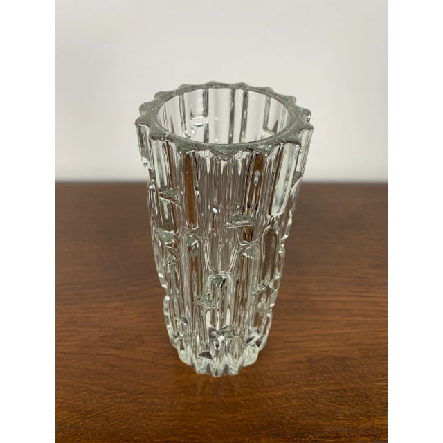 Labyrinth Vase attributed to Frantisek Vizier for Sklo Union, Czech Republic, 1965 For Sale - Image 6 of 9