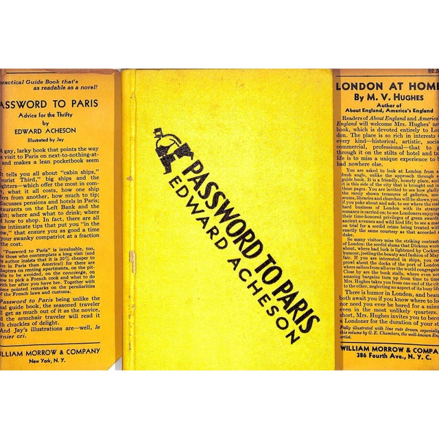 Traditional "Password to Paris: Advice for the Thrifty" 1932 Acheson, Edward For Sale - Image 3 of 11
