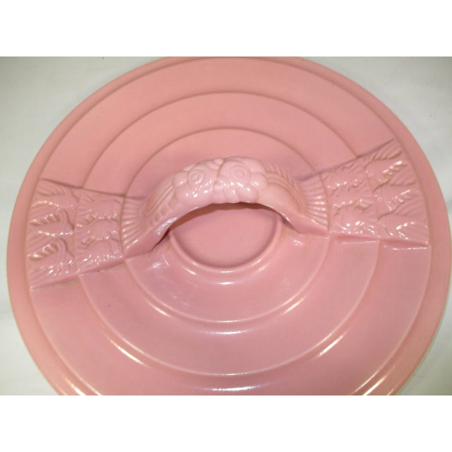 Ceramic 1930s Vernon Kilns Hors d'Oeuvre Platter by May & Vieve Hamilton For Sale - Image 7 of 14