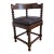 Antique Edwardian Bobbin Corner Chair, English 1900 For Sale