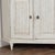 White 19th Century Swedish White Painted Pine Corner Cabinet For Sale - Image 8 of 9