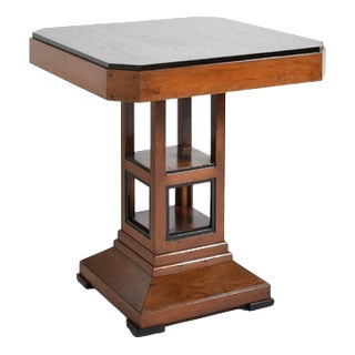 Amsterdam School Pedestal Table, 1920s For Sale