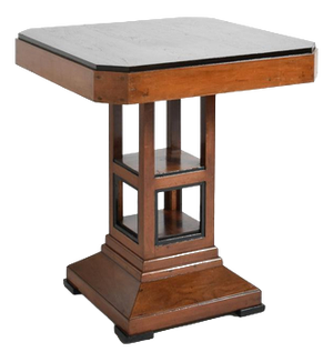 Amsterdam School Pedestal Table, 1920s