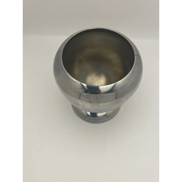 Vintage Silverplate Decorative Bowl For Sale - Image 4 of 7