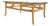 Vintage Palm Beach Bamboo + Rattan Coffee Table For Sale