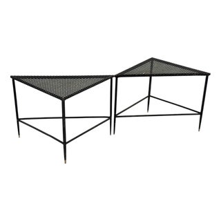 Corner Tables from Mathieu Matégot, 1950s, Set of 2 For Sale