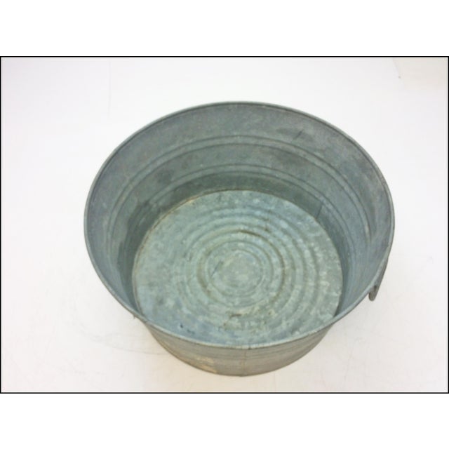 Buy galvanised tubs and get the best deals at the lowest prices on ebay! Vintage Country Galvanized Round Metal Wash Tub | Chairish