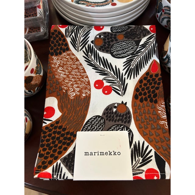 Marimekko has been known since the 1950’s for its bold designs in fabrics and dinnerware. We have a large collection of...