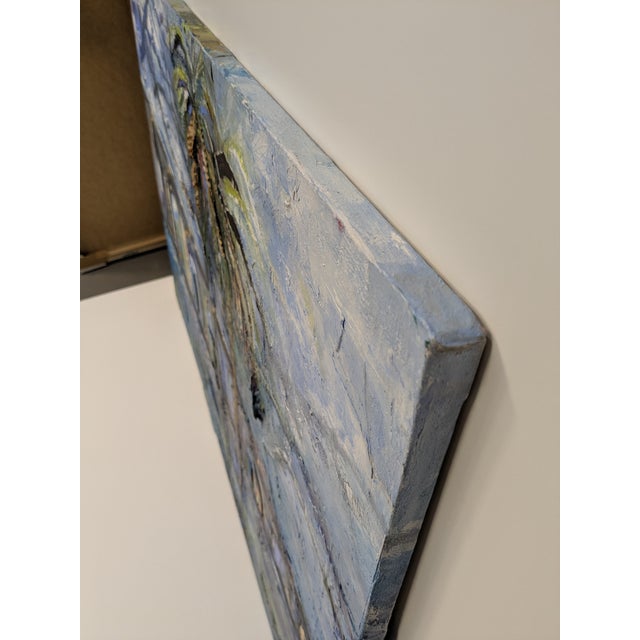 Title: Fuller Warren Bridge Artist: Marsha Glazière Medium: Acrylic, mixed media on canvas Dimensions: 50”W X 36”H X .75”D...