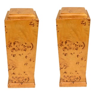 Art Deco Pedestal Stands, Set of 2 For Sale