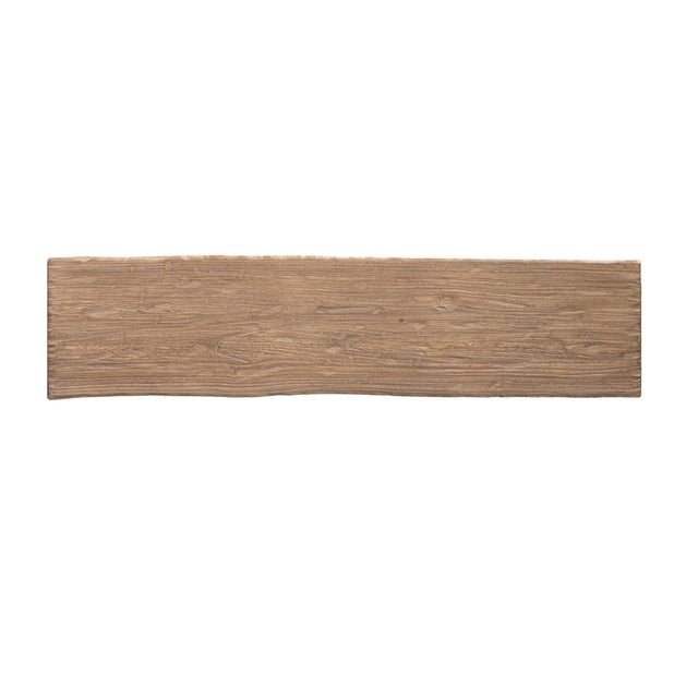 2020s Matthew Izzo Home Vernacular Reclaimed Elm Wood "A" Frame Console For Sale - Image 5 of 6