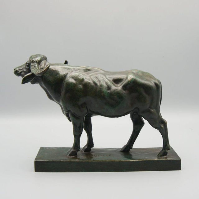 Antoine Louis Barye, Standing Buffalo, Bronze For Sale - Image 5 of 9