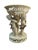 19th Century French Tin Glazed Creamware Centerpiece Adorned With Putti Supports For Sale In Boston - Image 6 of 12