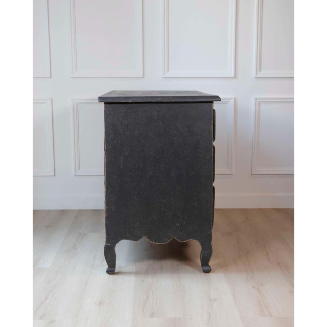 Swedish 18th Century Writing Desk Commode with Original Brass Hardware, c.1760 For Sale - Image 10 of 10