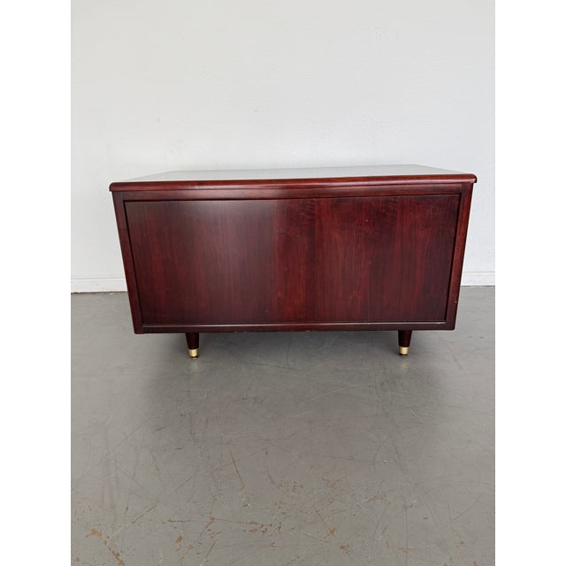 1960s Vintage Jasper Furniture Mid-Century Modern Typewriter Desk For Sale - Image 4 of 10