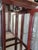 Oxblood Red Vintage Dark Red Gold Faux Bamboo Ming Leg Jasper Style Palm Beach Regency Lighted Glass Shelving Etagere Cabinets- A Pair For Sale - Image 8 of 8