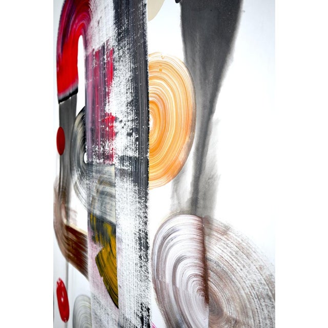 Contemporary Sumit Mehndiratta, Retrometric, Acrylic on Canvas For Sale - Image 3 of 5