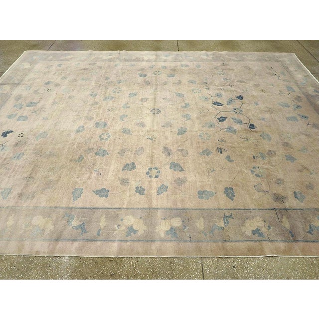 Galerie Shabab Collection Mid-20th Century Handmade Chinese Room Size Carpet For Sale - Image 4 of 8