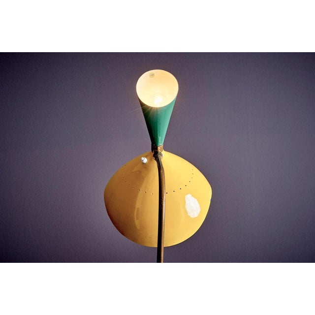 Two-Tone Floor Lamp from Stilnovo, 1950s For Sale - Image 10 of 14