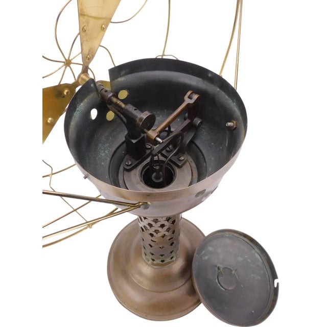 Circa 1914 "The Thermo Fan" by Thermo Engine Company Hot Air Fan For Sale - Image 10 of 11