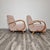 Beige Art Deco Lounge Chairs from Jindřich Halabala, 1950s, Set of 2 For Sale - Image 8 of 16