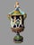 Antique Majolica Covered Urn Vase With Figural Putti Cherubs For Sale - Image 4 of 12